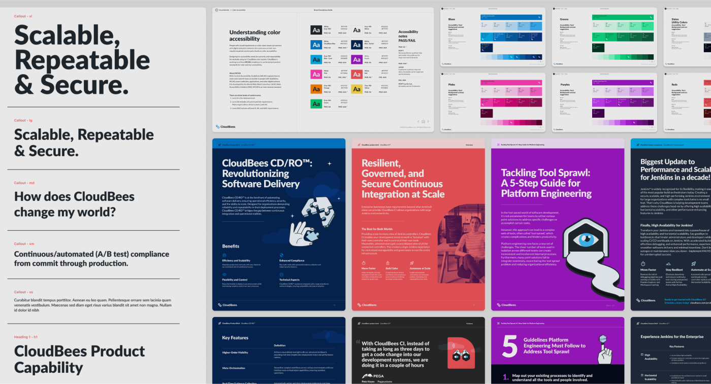 example of branding patterns in use